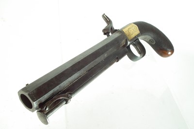 Lot 217 - Percussion pocket pistol