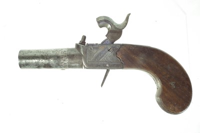 Lot 223 - Percussion pocket pistol by Blanch