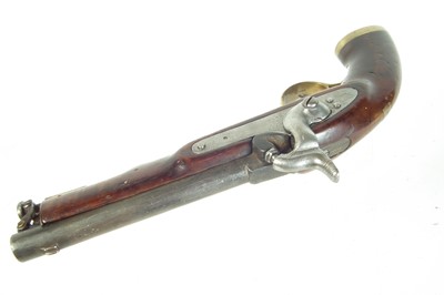 Lot 222 - Indian made percussion Lancers pistol