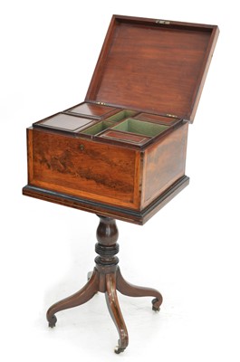 Lot 330 - Early 19th-century mahogany teapoy