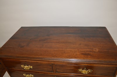 Lot 428 - Early 19th-century mahogany chest of drawers