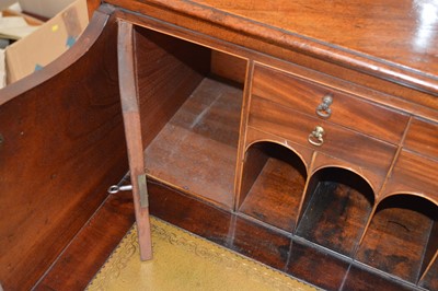 Lot 228 - Early 19th-century mahogany secretary bookcase
