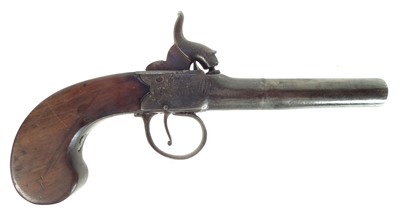 Lot 221 - Percussion pocket pistol by Archer