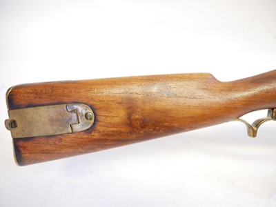 Lot 346 - Modern deactivated Flintlock Baker carbine
