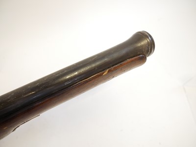 Lot 350 - Modern deactivated flintlock blunderbuss.