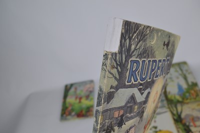 Lot 55 - Rupert Bear Annuals from the 1940's and 50's