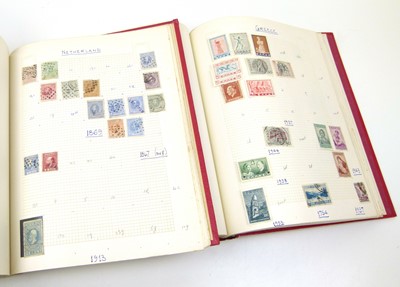 Lot 63 - All World mainly foreign stamp collection in seven Stamford Major albums