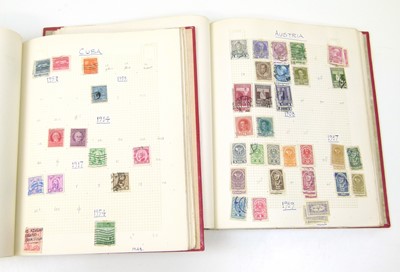 Lot 63 - All World mainly foreign stamp collection in seven Stamford Major albums