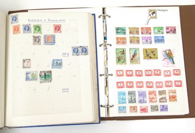 Lot 64 - Mainly British Commonwealth and Empire stamp collection in three Stamford Major albums