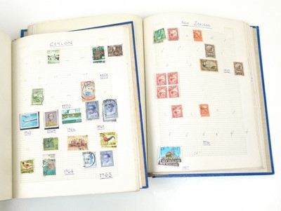 Lot 64 - Mainly British Commonwealth and Empire stamp collection in three Stamford Major albums