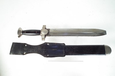Lot 100 - German WWII Third Reich Red Cross Dagger