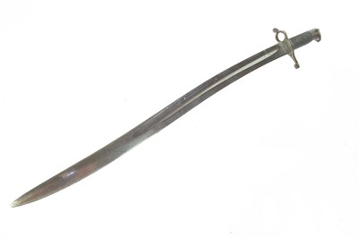 Lot 35 - 1856 Enfield rifle yataghan bayonet