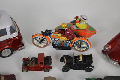 Lot 79 - Collection of Tinplate and Diecast vehicles