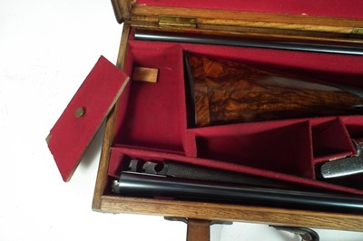 Lot 451 - Fine cased pair of Westley Richards 12 bore shotguns LICENCE REQUIRED.