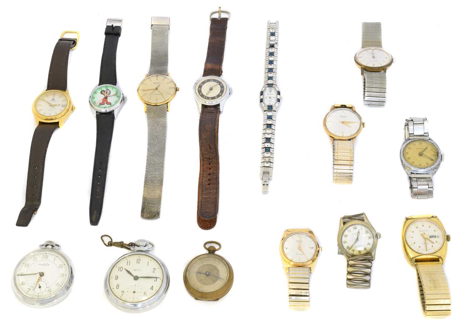 Lot 109 - A large selection of watches