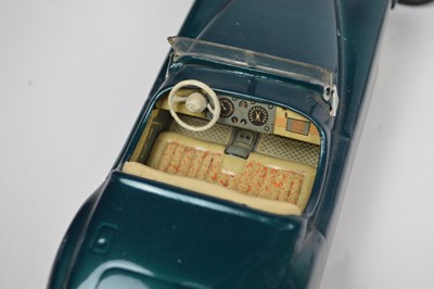 Lot 63 - A selection of tinplate cars