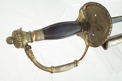 Lot 18 - Victorian court sword and two others.