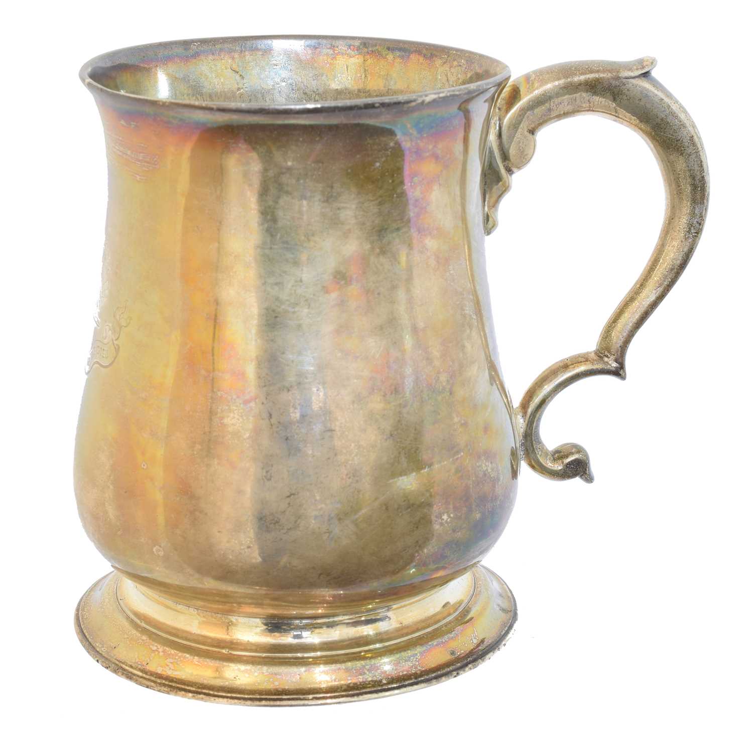Lot 200 - A George II silver mug