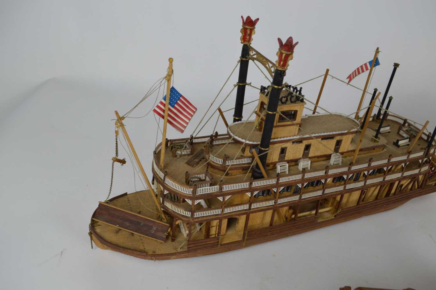 Lot 75 - Three Matchstick Models