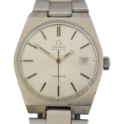 Lot 181 - An Omega Geneve wristwatch