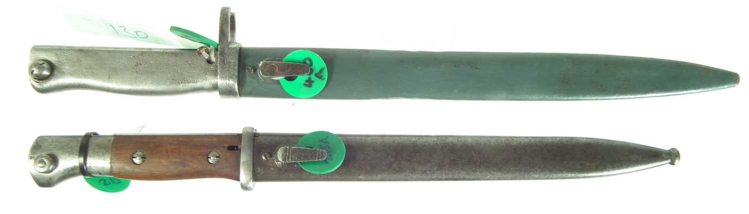 Lot 68 - Two German bayonets and scabbards
