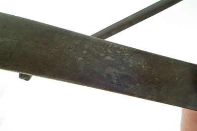 Lot 48 - Kenya Mau Mau Machete and a pattern 1888 bayonet