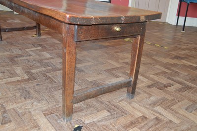 Lot 407 - Early 19th-century refectory table