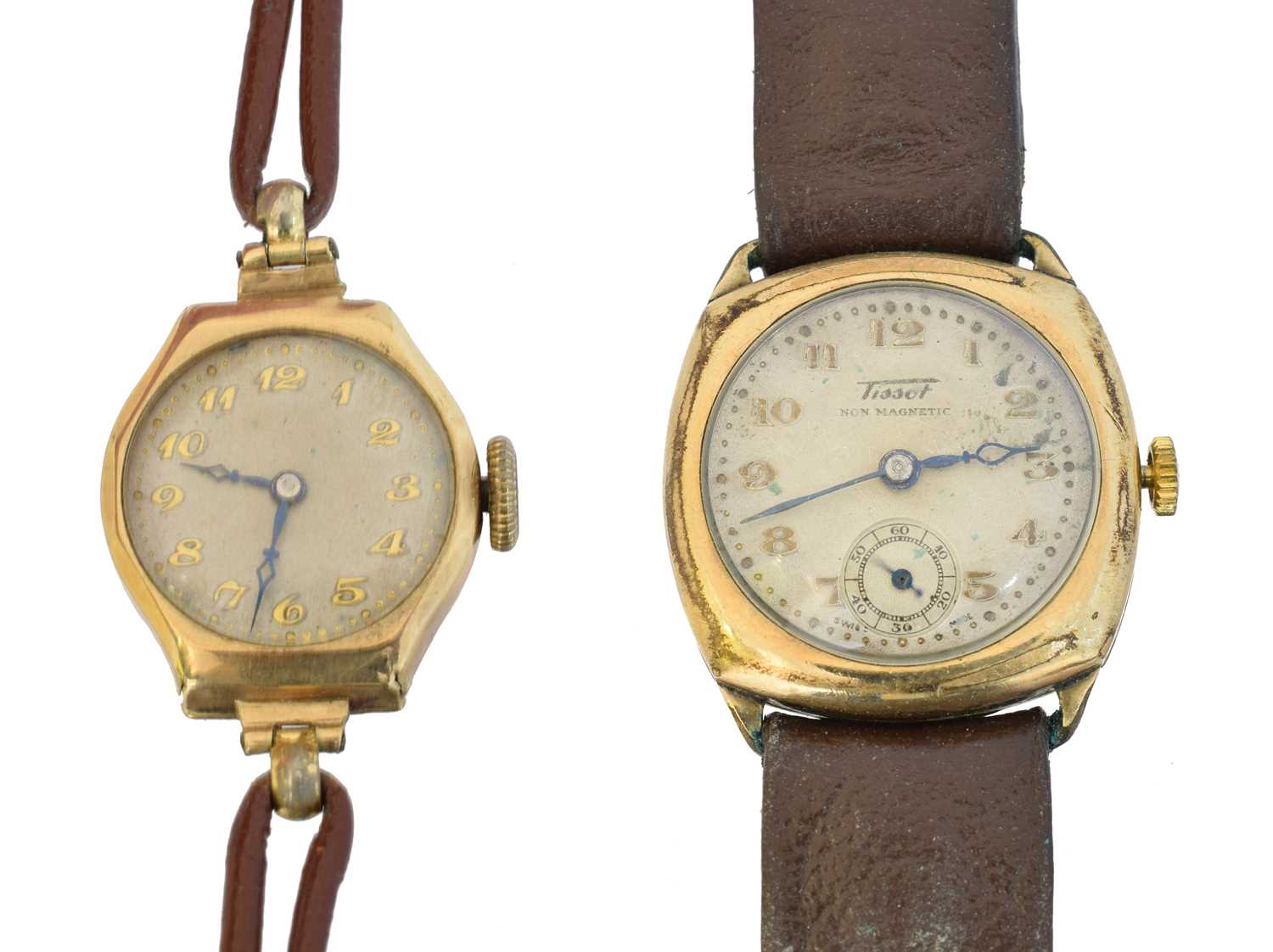 Lot 106 - Two Tissot watches