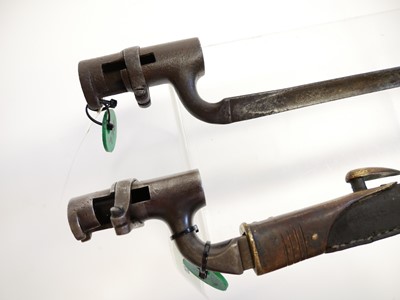 Lot 78 - Two British socket bayonets, to include