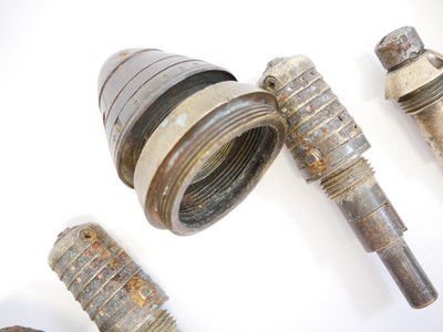 Lot 119 - Twelve French WWI fuses, and a British and German example.