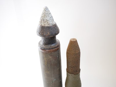 Lot 145 - Two inert WWII tank rounds