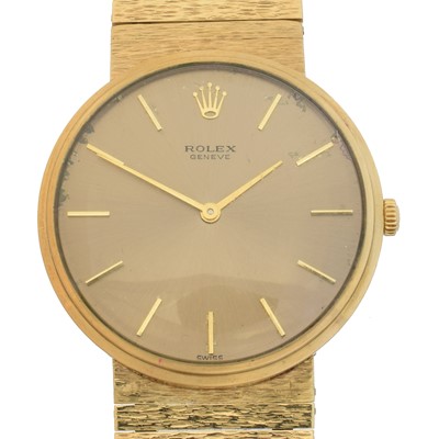 Lot 138 - A 1970s 9ct gold Rolex Geneve wristwatch