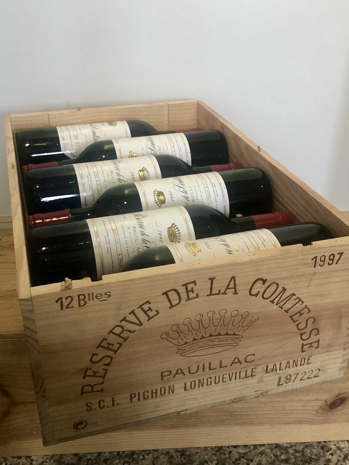 Lot 11 - 12 bottles Reserve De La Comtesse Pauillac 1997