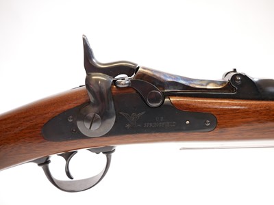 Lot 403 - Pedersoli Trapdoor Springfield carbine  LICENCE REQUIRED