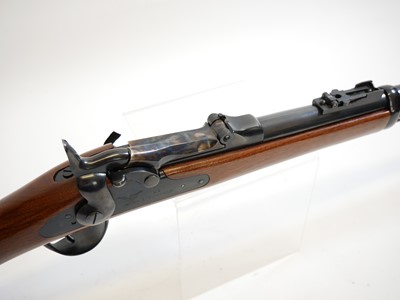 Lot 403 - Pedersoli Trapdoor Springfield carbine  LICENCE REQUIRED