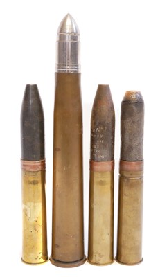 Lot 146 - Four inert British WWII shells