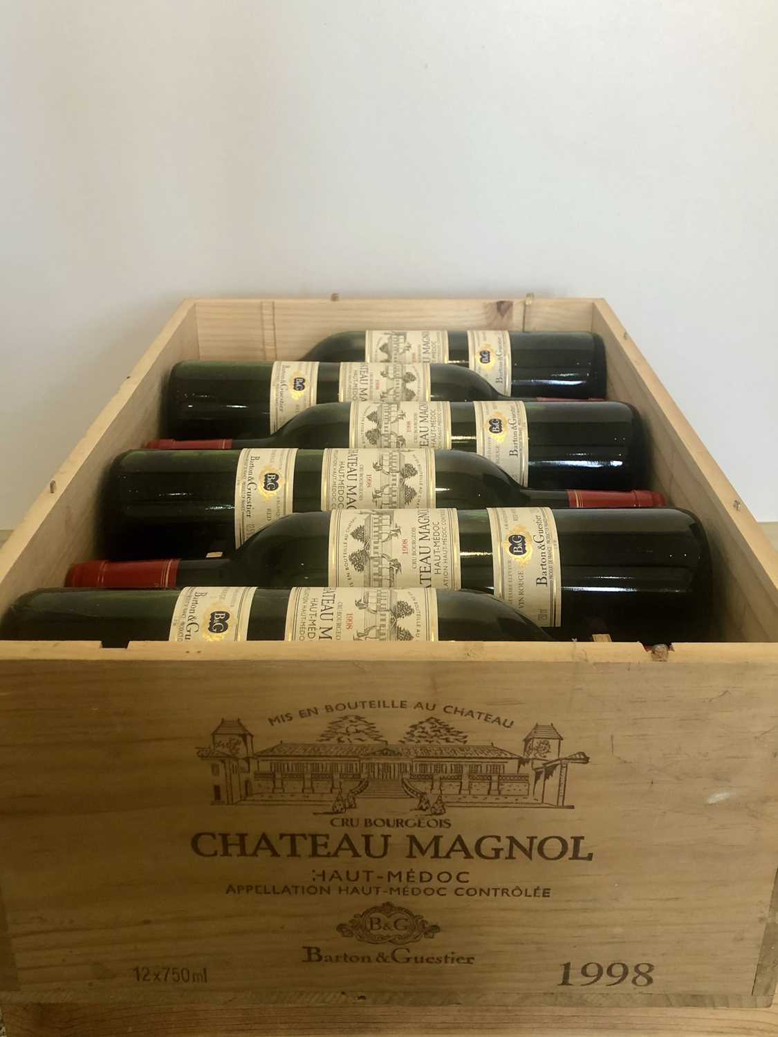Lot 30 - 12 Bottles Chateau Magnol Cru Bourgeois Haut-Medoc 1998