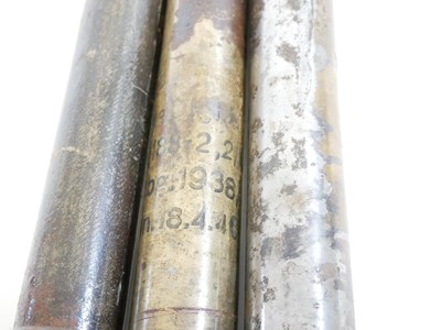 Lot 143 - Three inert German WWII 3.7cm rounds