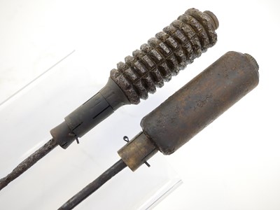 Lot 121 - Two inert WW1 British rifle grenades