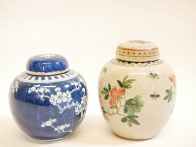 Lot 248 - Two Chinese ginger jars