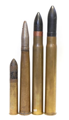 Lot 135 - Four inert British shells