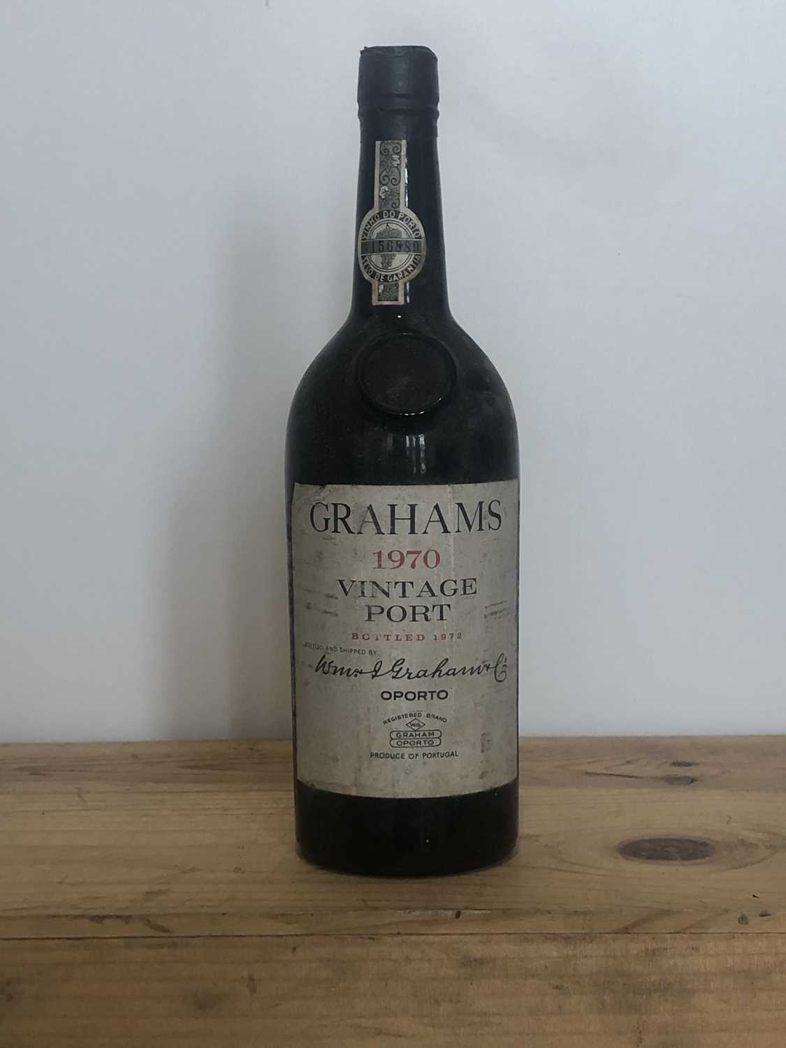 Lot 78 - 1 bottle Graham's Vintage Port 1970