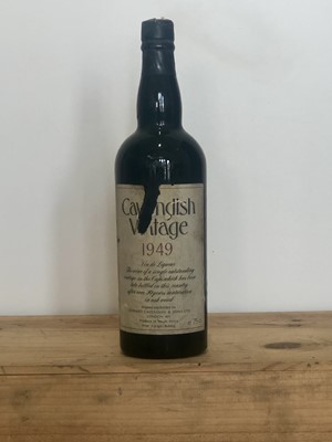 Lot 177 - 1 Bottle Cavendish S.A. Tawny Vintage  1949
