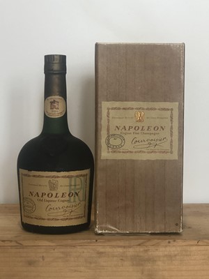 Lot 181 - 1 Bottle in Original Presentation Box Courvoisier “Napoleon” Cognac