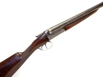 Lot 456 - AYA 12 bore side by side shotgun LICENCE REQUIRED
