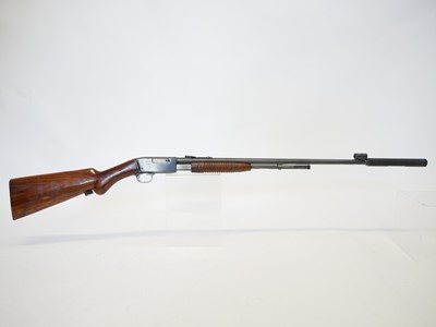 Lot 124 - Browning .22lr pump action rifle with moderator LICENCE REQUIRED