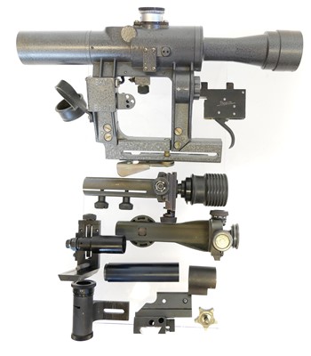 Lot 546 - Rifle sights and optics