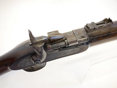 Lot 274 - BSA two band .577 Snider rifle