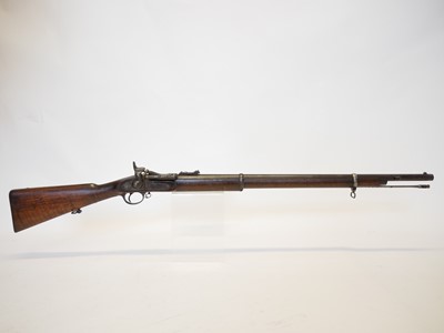 Lot 286 - BSA two band .577 Snider rifle