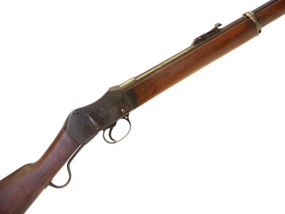 Lot 262 - Martini Henry ,450 rifle converted to muzzleloading percussion